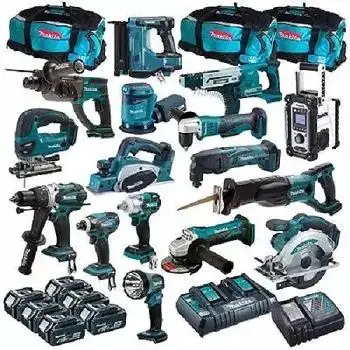 Готовый к отправке лучший комбо комплект Makitas LXT1500 18 вольт LXT