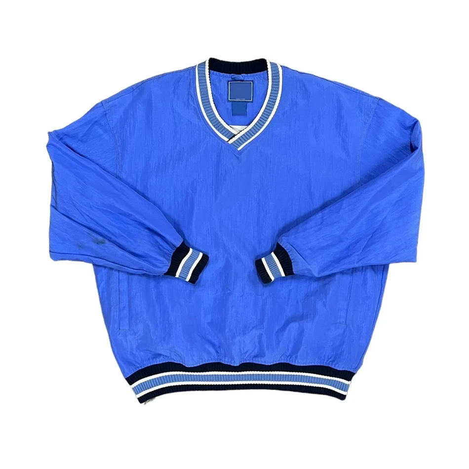 Outdoor high quality Breathable pullover stater jacket manufacturer design custom logo men starter jacket