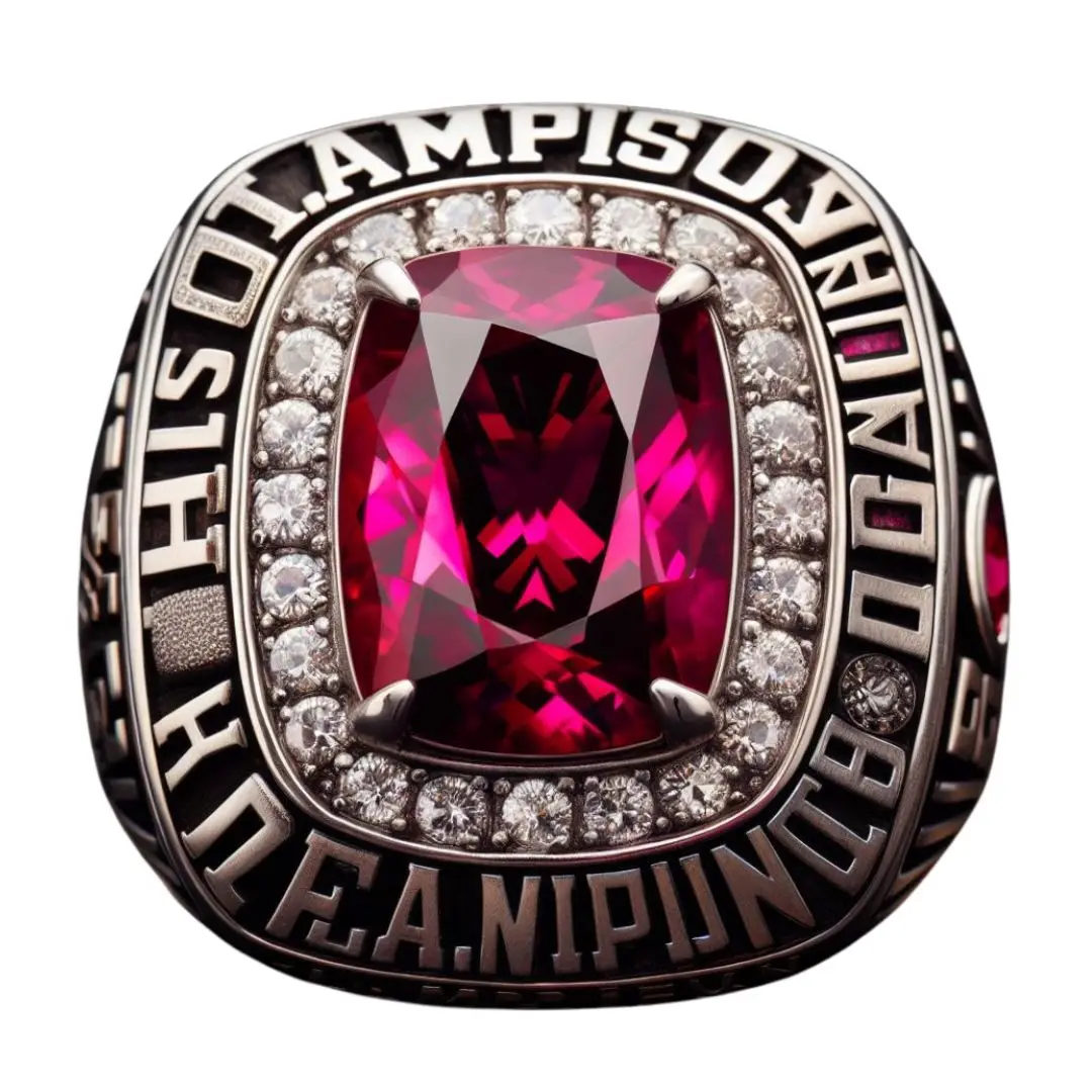 Simple Custom Design Boxing Championship Gold Ring