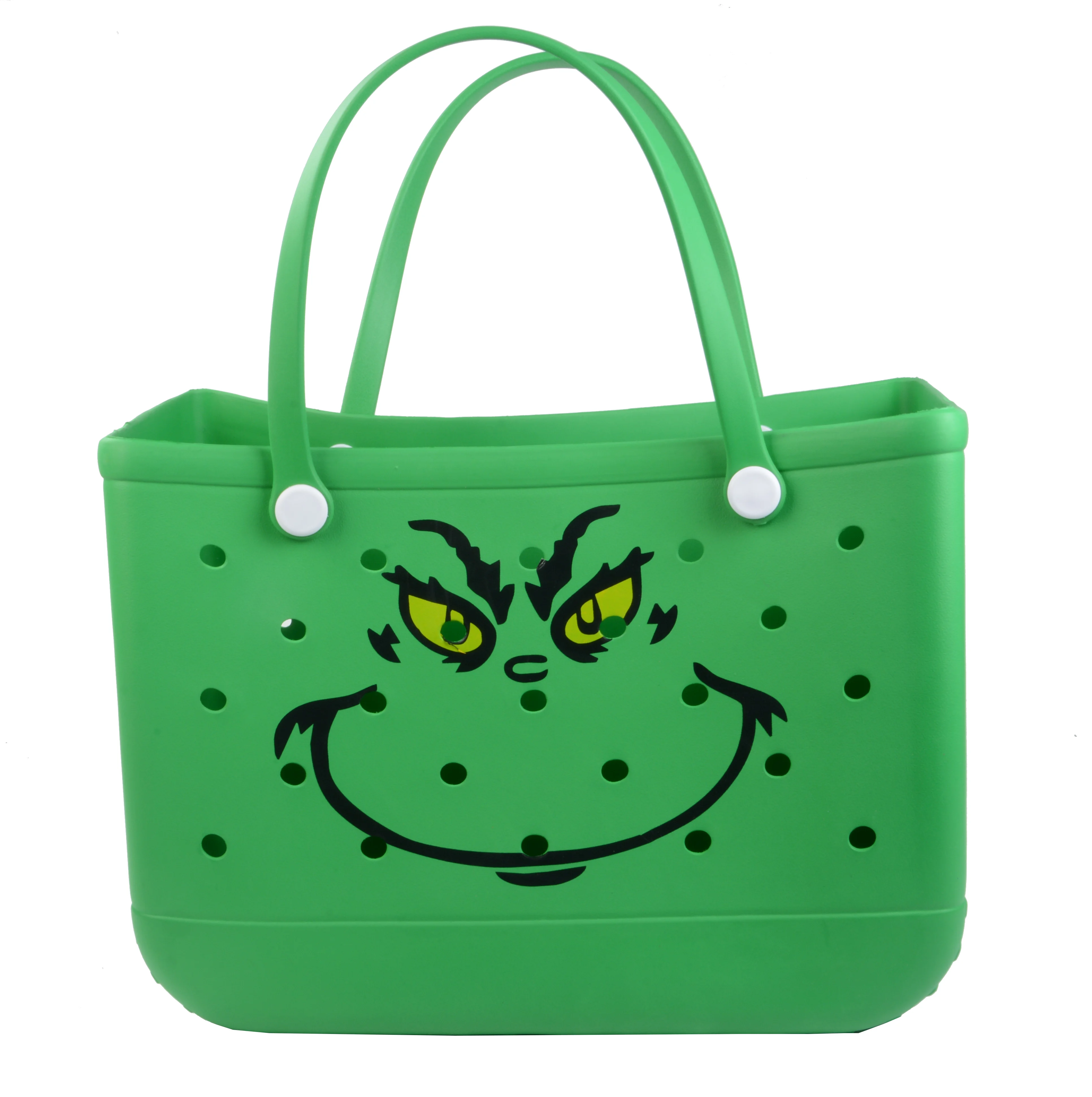 Green Owl Large EVA Bag Large EVA tote bag