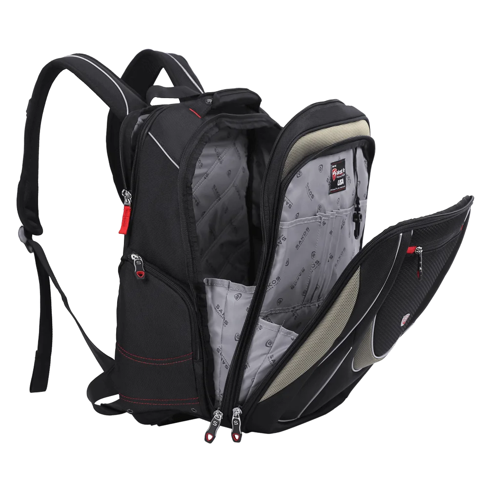 Top Selling Unisex Leather PC Laptop Backpack Waterproof Shockproof with USB Charging Feature OEM/ODM Zipper Closure Vietnam