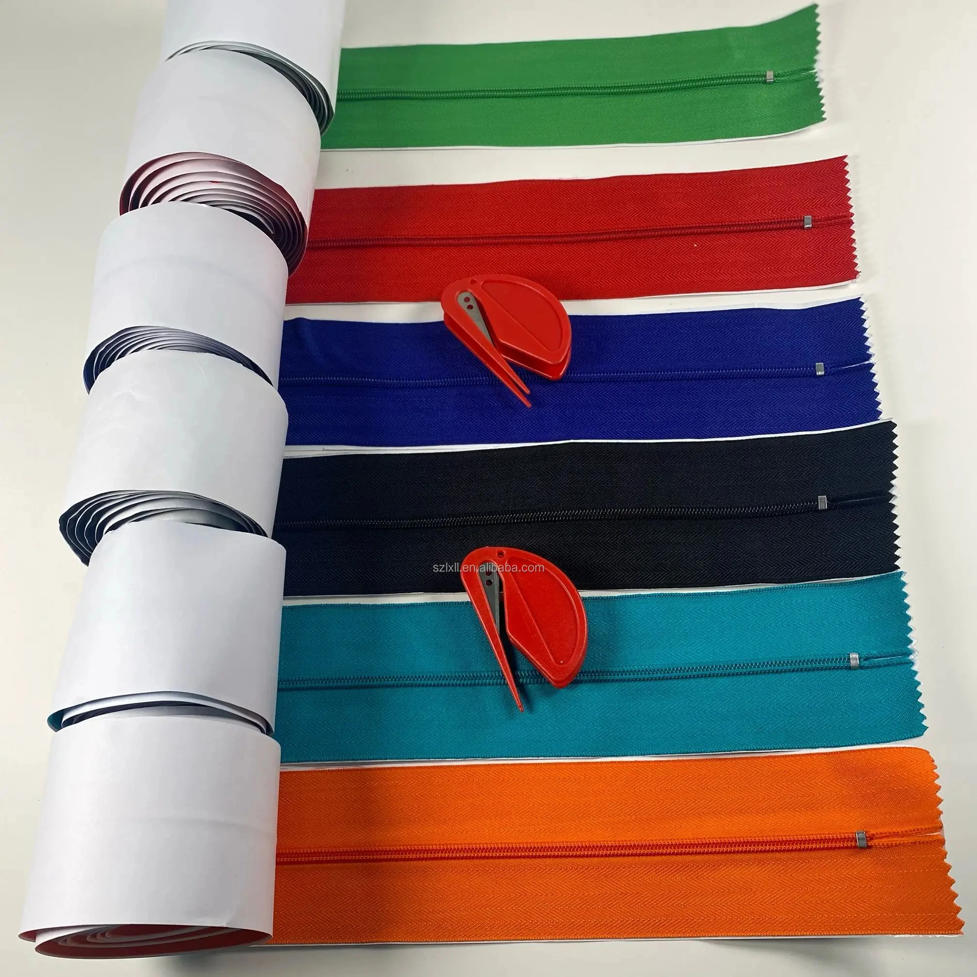 Multi Color Dust Barrier Zipper Heavy Duty Self Adhesive with Cutter Peel N Stick for Restoration