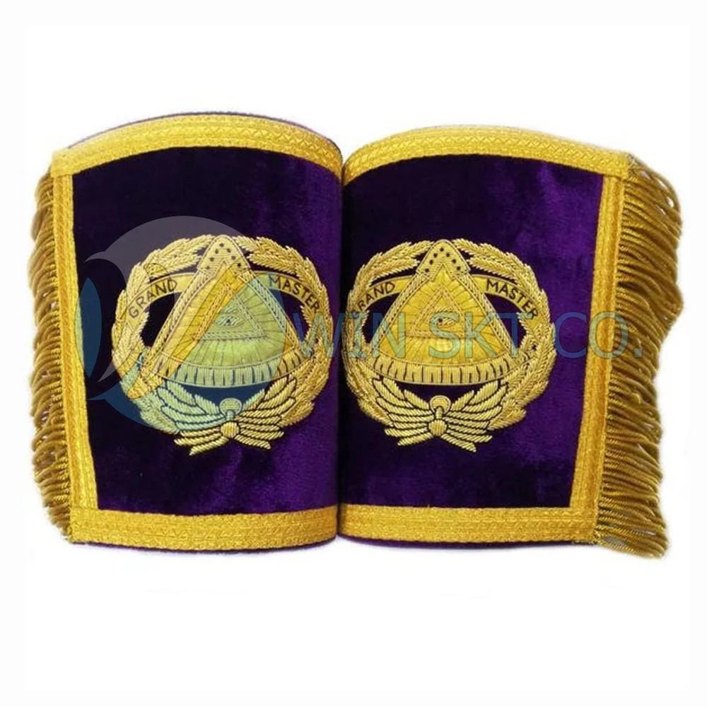Wholesale Price Gauntlets Lodge Leona Masonic Regalia Scottish rite Past Master Cuff