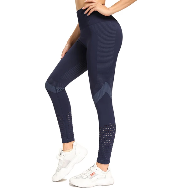 Latest Leggings For Women Custom Logo Fitness Gym Wear Women Leggings Yoga Sports Tights Workout Running Ladies Seamless Tights