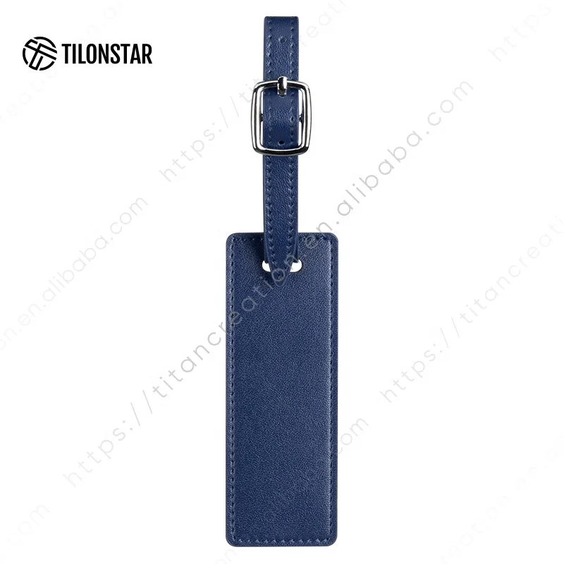 Hot Sell Travel Luggage Tag Suitcase Tag Customized Leather Luggage Tags