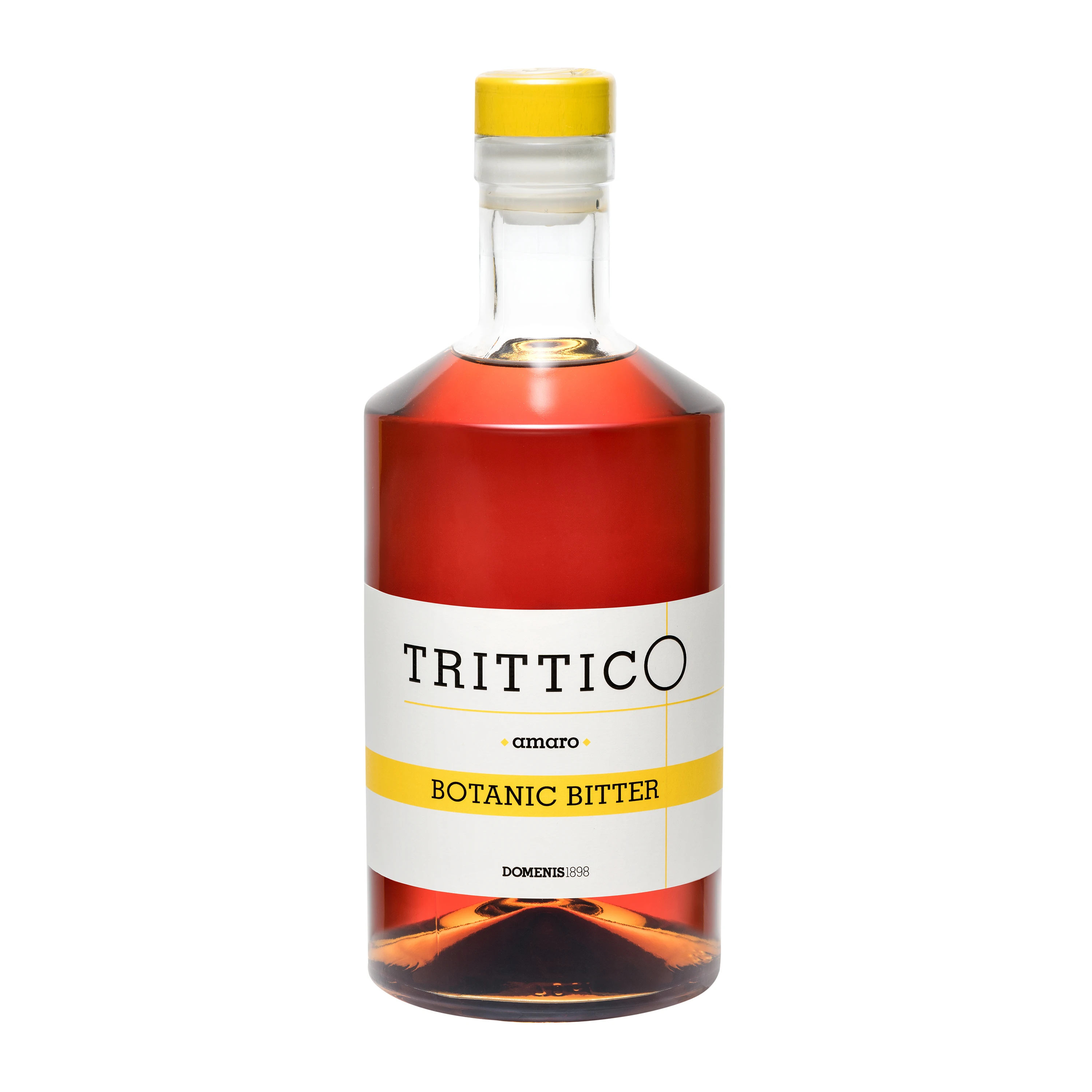 Top Quality Italian Bitter Liqueur TRITTICO Botanic bitter 70 cl glass bottle
