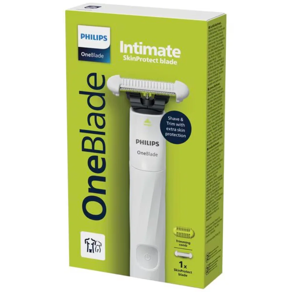 Philips -Norelco OneBlade унисекс интимные лобковые и личные грумеры триммер для тела QP1924/70
