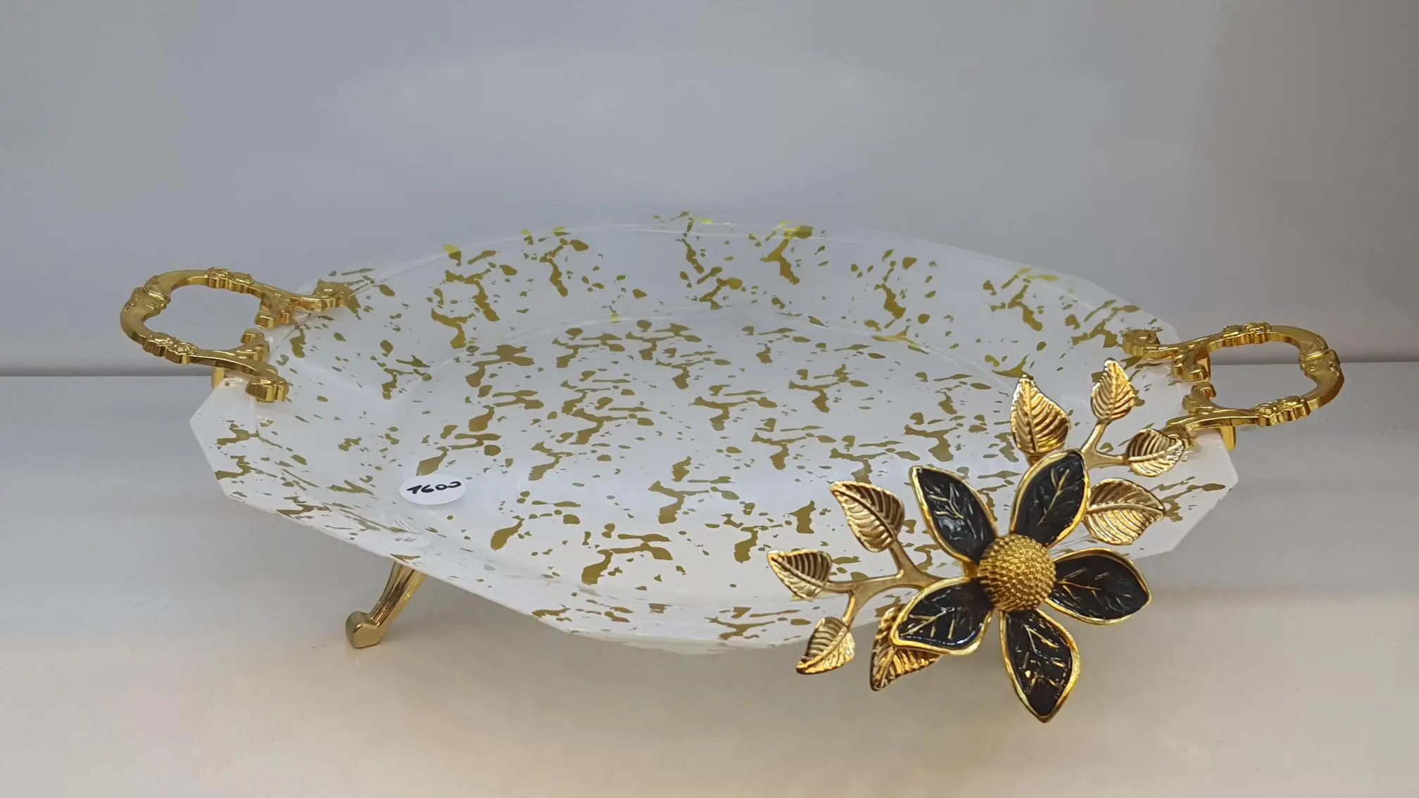 wholesale hot sales high quality new glass tray for presentation 2024 year from turkey