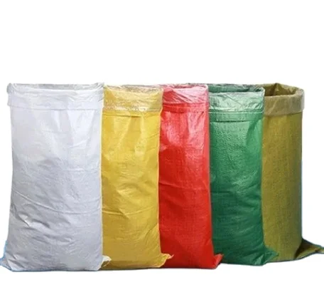 woven flour sacks pp woven white rice packaging bags