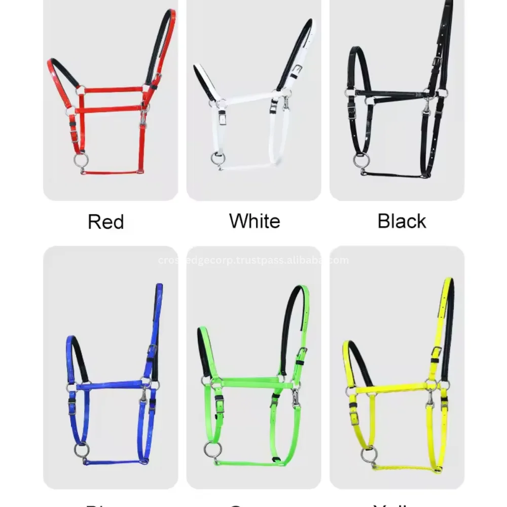 Wholesale Durable Equestrian Horse Saddle Western Australian Style with PVC One Nose Band Made from Nylon Material