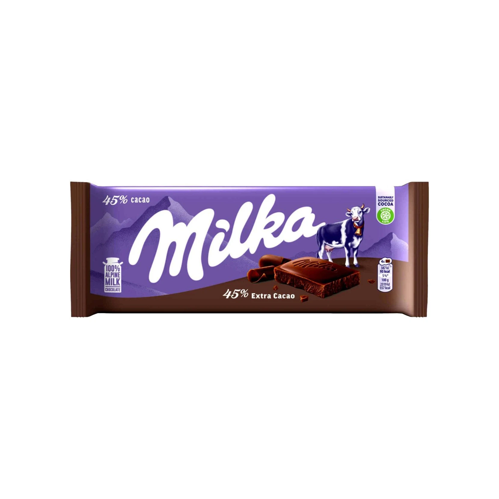 Оптовая продажа шоколад Mil ka 100 г/Mil Choco Wafer /