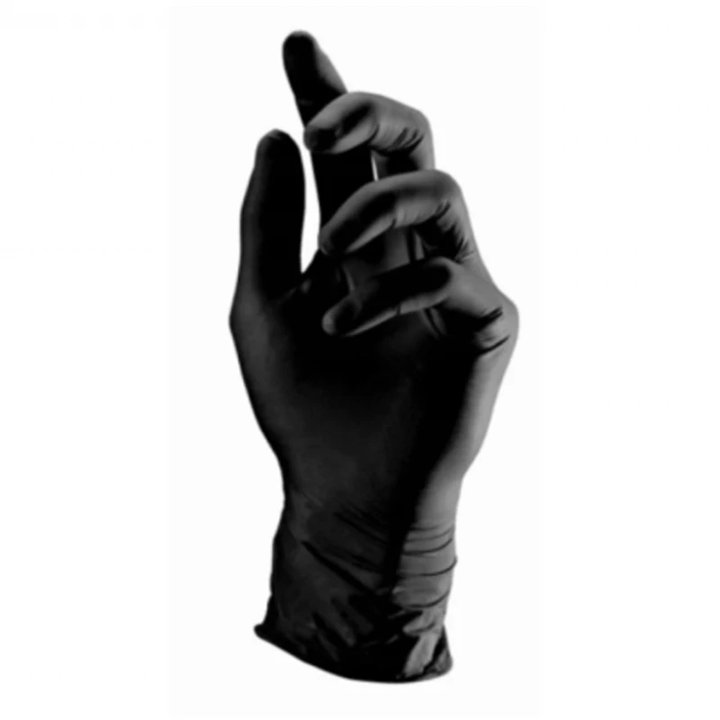Wholesale Supplier Best Selling Black Nitrile Gloves Size S 100 Pieces Premium Quality Non Latex and Disposable