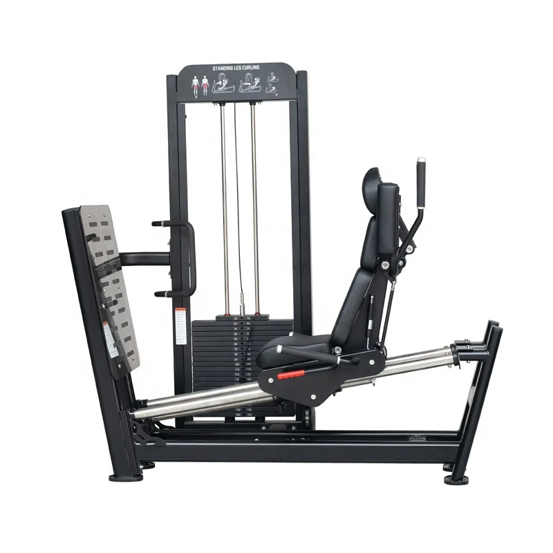Cheap Dual function exercise Tainer Seated Leg Press and Squat machine for Sale