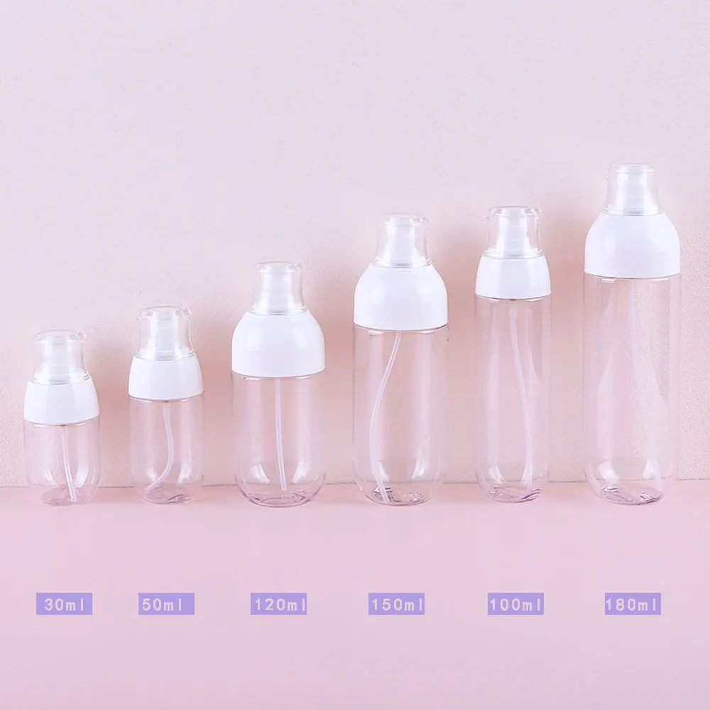 MH735 30ML-180ML toner spray bottle essence water plastic cosmetic sub-bottle sunscreen milk packaging material