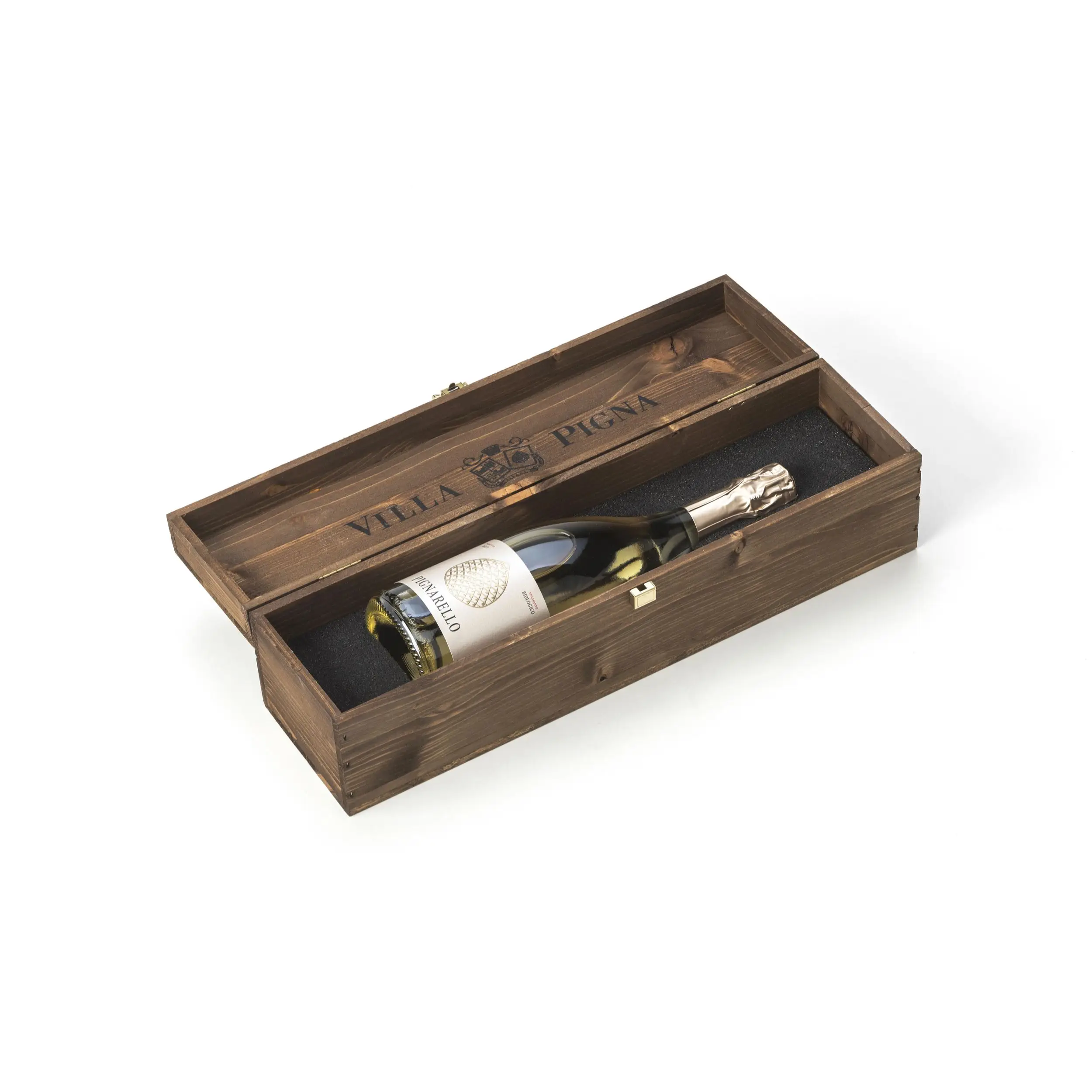 Высококачественное игристое вино Pignarello из региона Марке роскошная деревянная бочковая упаковка органическое аперитивное для подарков