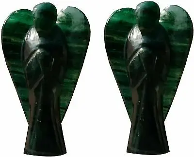 WHOLESALE NATURAL HEALING CRYSTAL  GREEN JADE STONE ANGEL:  GEMSTONE HIGH QUALITY  ANGEL STONE AGATE