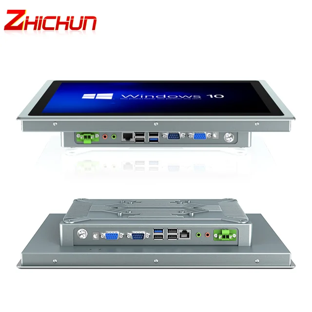 Outdoor 1000 Nits rugged marine panel pc Ip66 Explosion waterproof open frame embedded Touch Screen industrial tablet computer