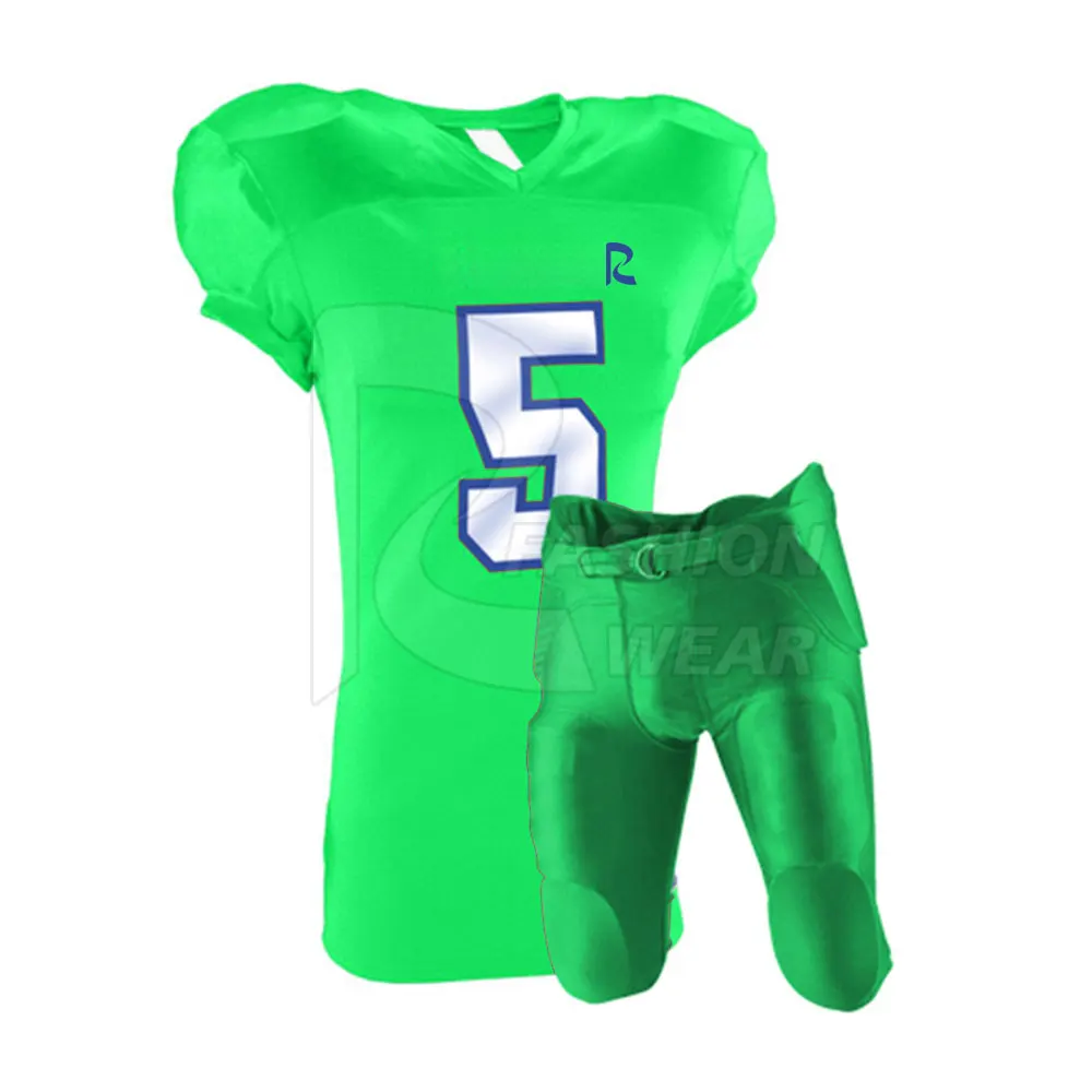 Custom wholesale High Quality Latest Design Men Sublimation Kids OEM Customized  Logo Age American Football Jersey