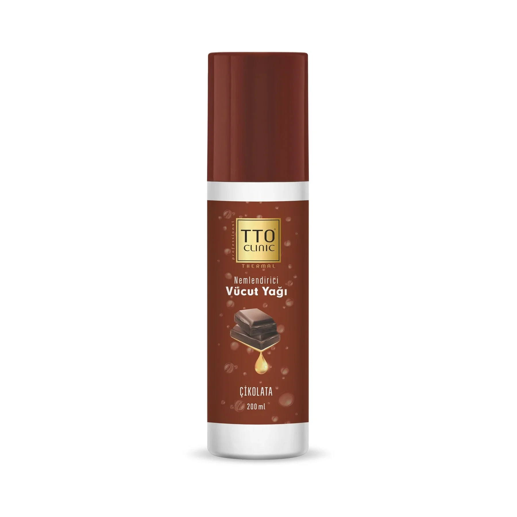 TTO Clinic Body Oil Chocolate 200 ml (TEA TREE OIL)
