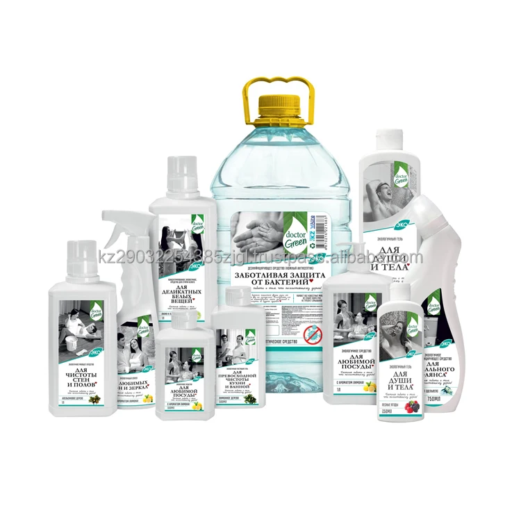 Спрей для мытья очков, зеркал и пластика «Doctor Green» для идеального блеска, не оставляя полосок
