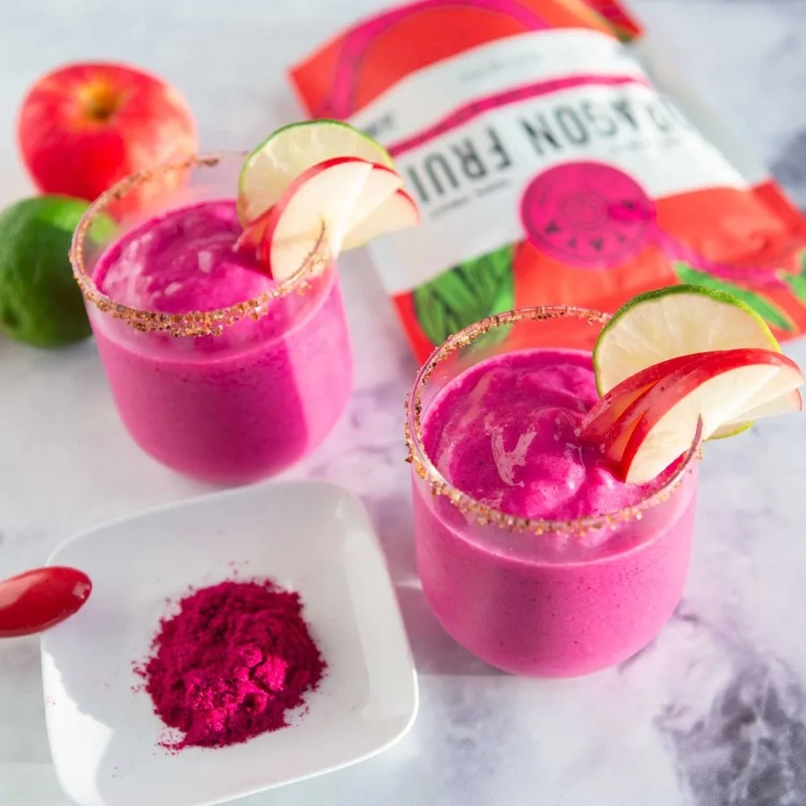 Top quality organic pitaya fruit extract wholesale cheap price freeze dried red dragon fruit powder