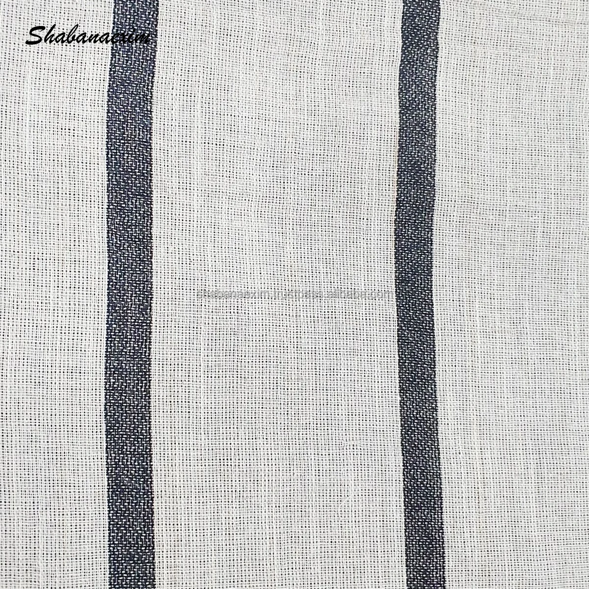 Полосатая обивочная ткань с цветным принтом окрашенная хлопковая подушка полосатая