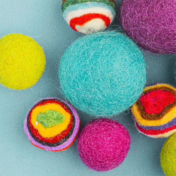10 PC 10G Easter Theme Craft Needle Felting Wool