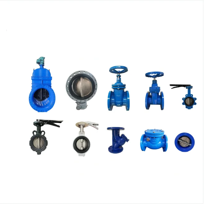 Xinlurun worm gear hand bar butterfly valves 4 inch butterfly valve wafer type butterfly valve manufacturer price