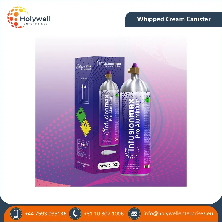 World Wide Supply Highest Quality 680g InfusionMax Pro Whipped Cream Charger Canister at Lowest Price