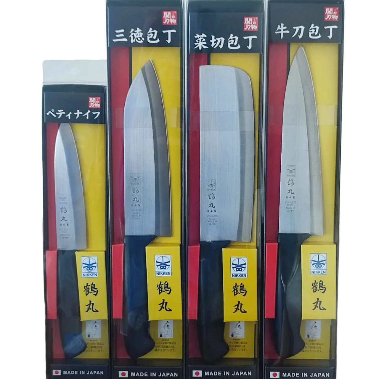 Высококачественный кухонный нож для холодного шеф-повара сделано в Seki Japan Tsurumaru