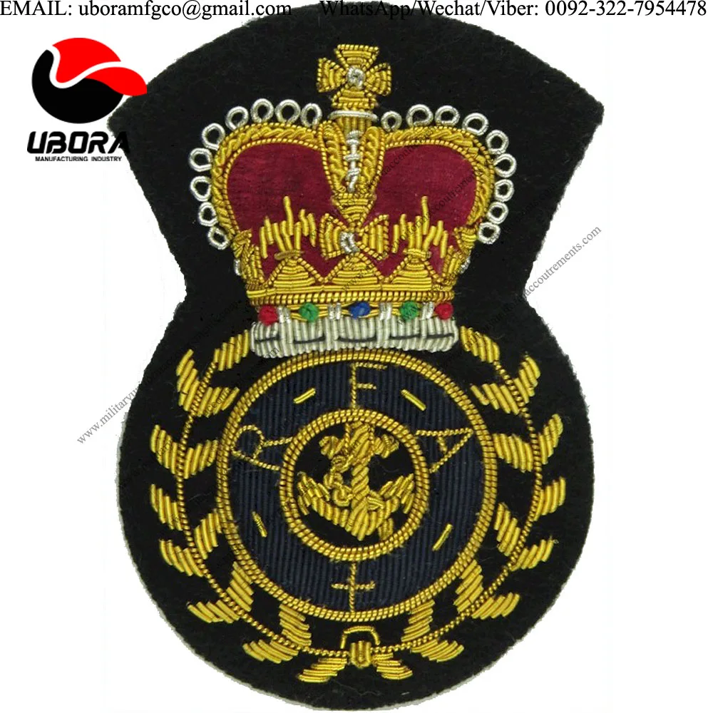 sew on badge merchant navy cap badge officers bombay style