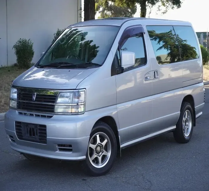 1998 Б/у Nissan Ellgrand Homy V варианты настройки для кожаных сидений RWD бензиновое/газовое топливо левое Рулевое управление