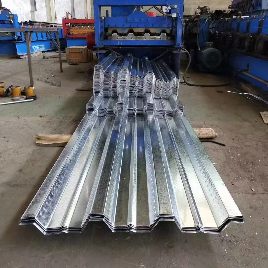 Carbon Steel Galvanized Corrugated Steel Roof Sheet Composite Metal Floor Decking Sheet Price For Steel Structure Warehouse