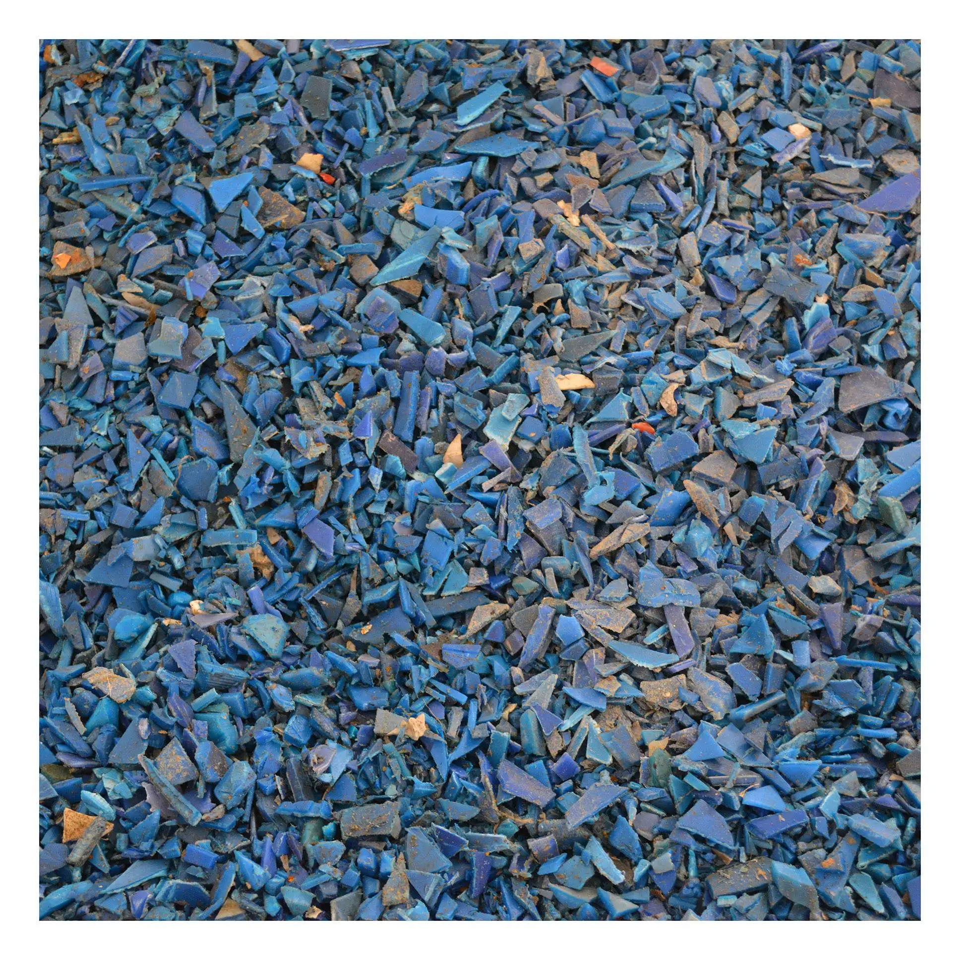 High Quality Recycled High Density Polyethylene HDPE Scrap Clean Recycled HDPE Blue Drum Regrind Polyethylene Resin Raw Material