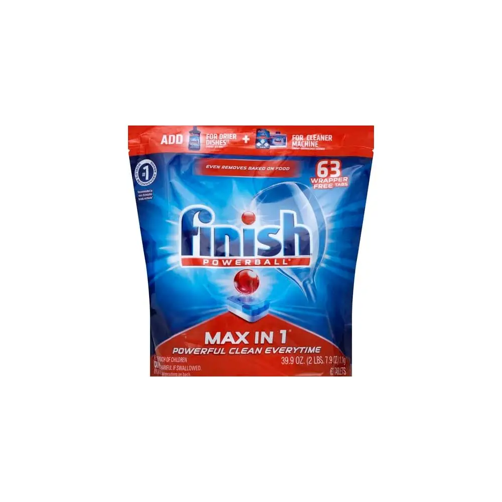 Чистящее средство Classic- 60ct-моющее для посудомоечной машины Powerball-таблетки мытья посуды-тарелки