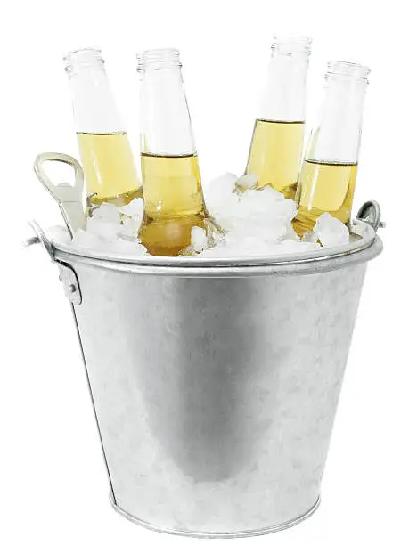 Ice Bucket METAL  ROUND REQTANGLE OVELE SHAPE Beverage Tubs Large Ice Bucket Drink Buckets for Parties Weddings 12L
