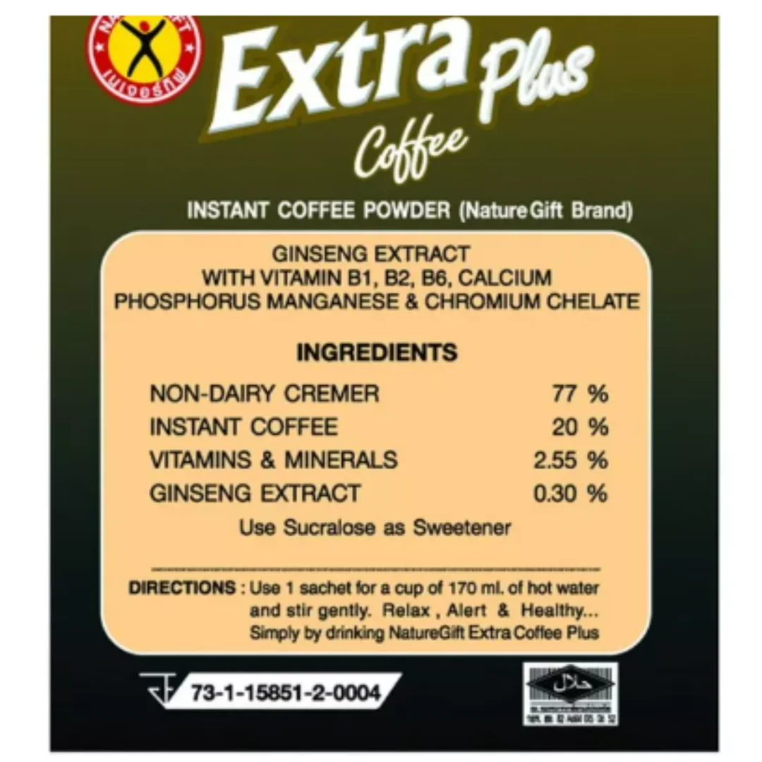 Weight Loss Diet Coffee NatureGift Coffee Plus 1boxes/10 packets