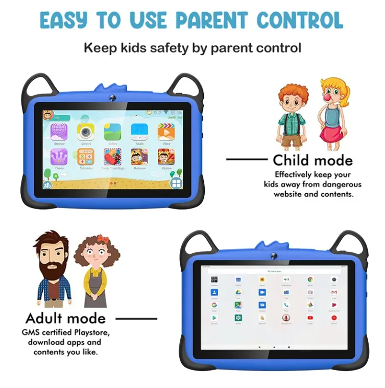 Original Cheap Children Android Educative Learning Pad Tablets Kids Tablet Pc Educational
