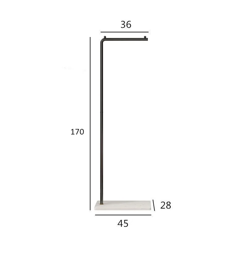 Modern Design Metal Hanging Clothes Stand Coat Rack Clothes Hanger Hat Coat Rack For Living Room