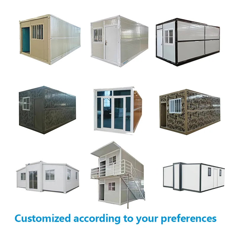 Contenedor oficina 20 anti-seismic Container Fold Out Prefab Folding House for living Turkey