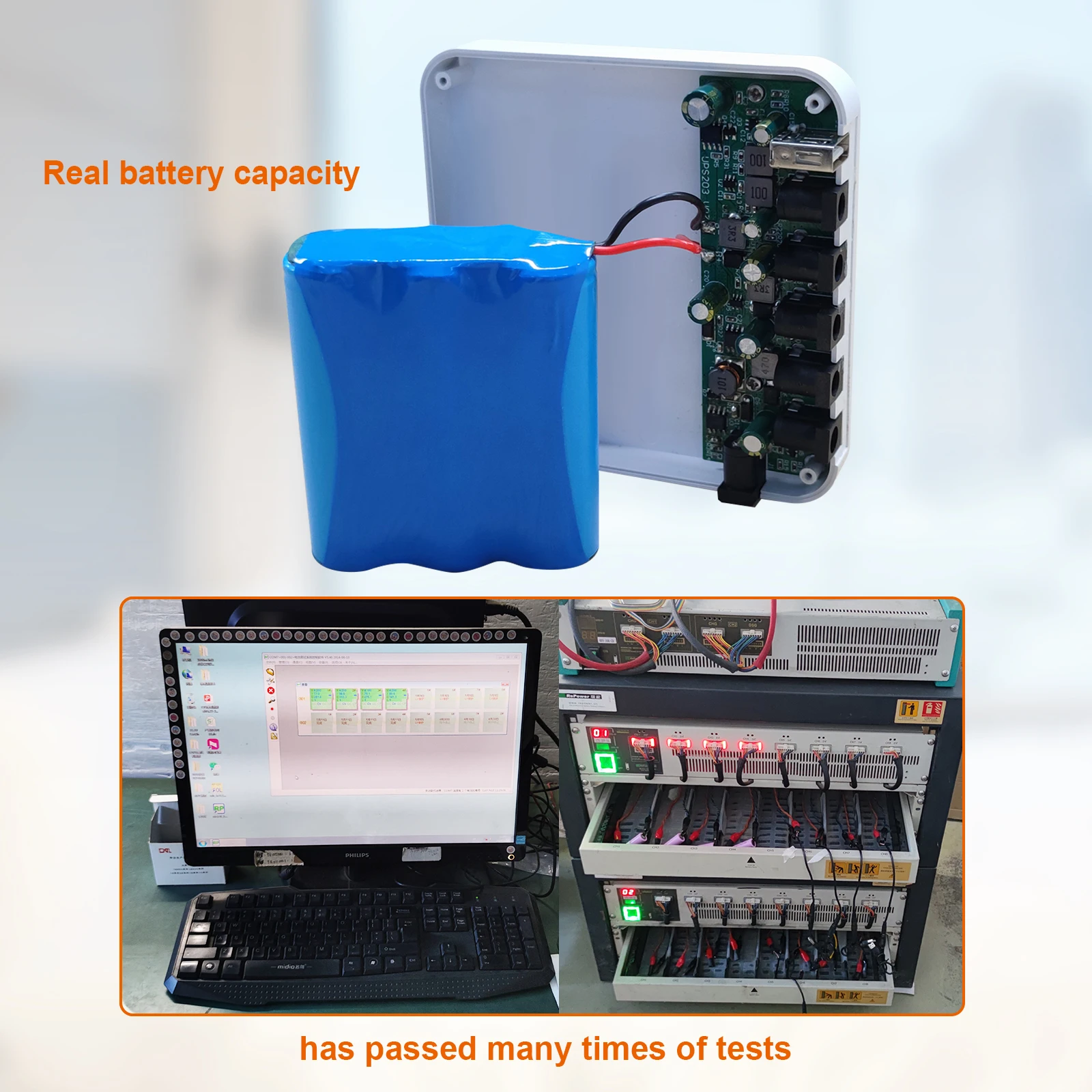 WGP  mini UPS 13200mAh lithium  backup power China supply online  mini ups 5V 9V 12V 12V 19V ups for wifi router ONU