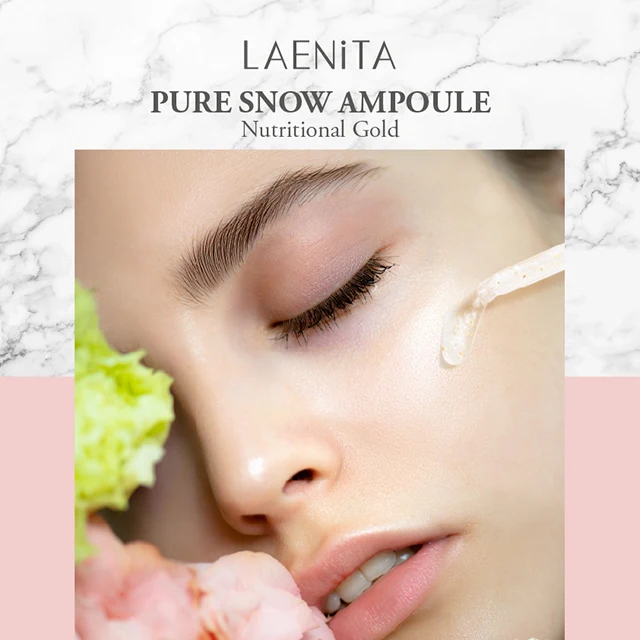 LAENiTA PURE SNOW AMPOULE NUTRITIONAL GOLD