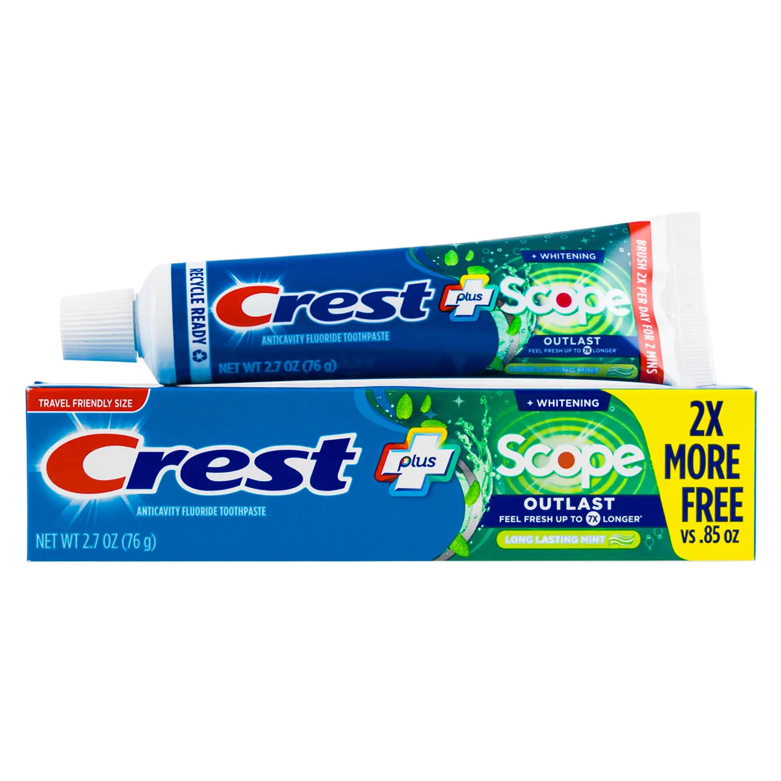 FREE DELIVERY Crest Whitening Toothpaste