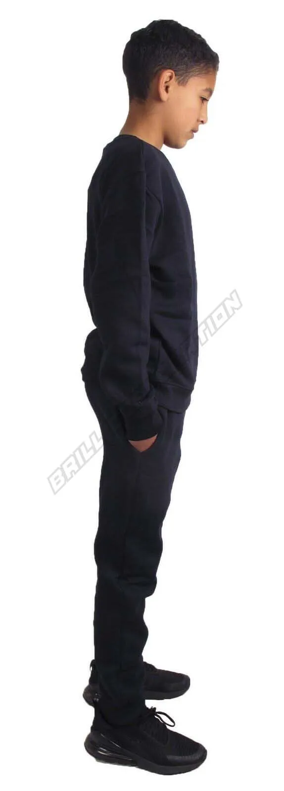 New Fashion suit set toddlers clothing Boys Tracksuit Kids Jogging Suit Sweat Top Bottoms Joggers Age 7 8 9 10 11 12 13