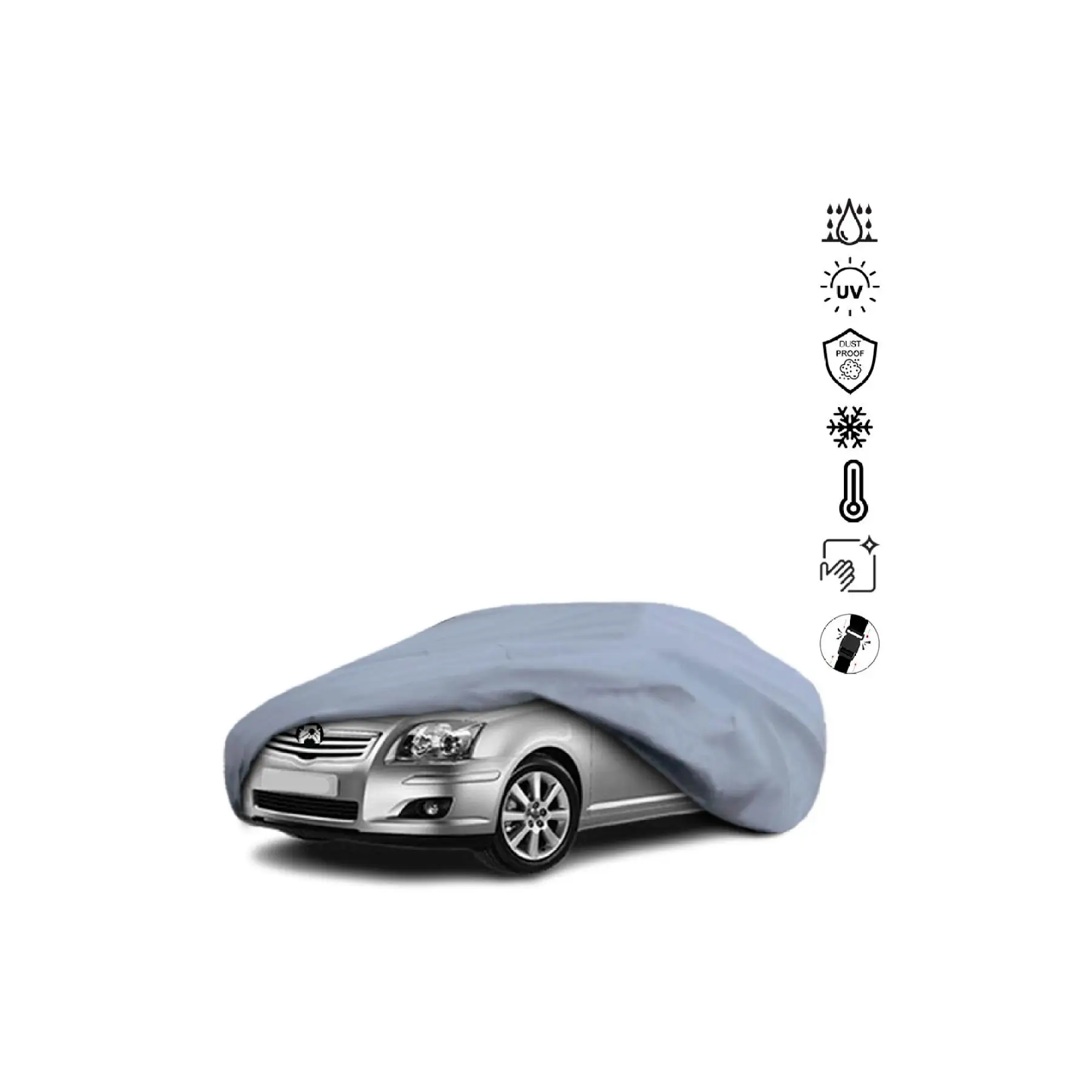 Toyota Avensis 2 (2003-2009) Miflon Waterproof Car Tarpaulin with UV Protector