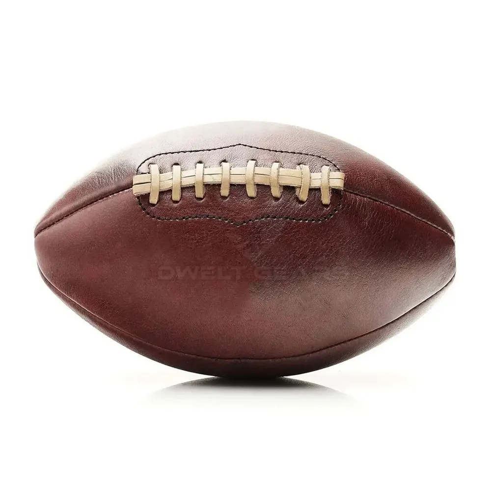 Customized Design Promotional And Match Pu or original leather Rugby Ball Size 5 Match Rugby
