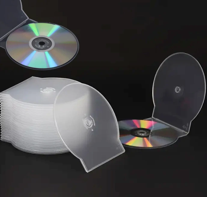 12cm/4.72inch Plastic CD/DVD Case CD Storage Box Protective Case for Game Disks Disc Box Album Media Organizer CD Holder