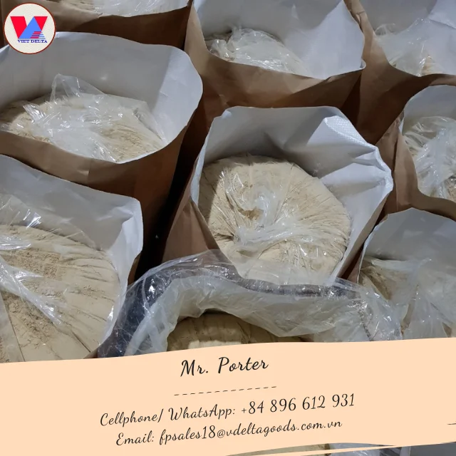 High quality Yellow sweet potato flour use for food factory / holiday