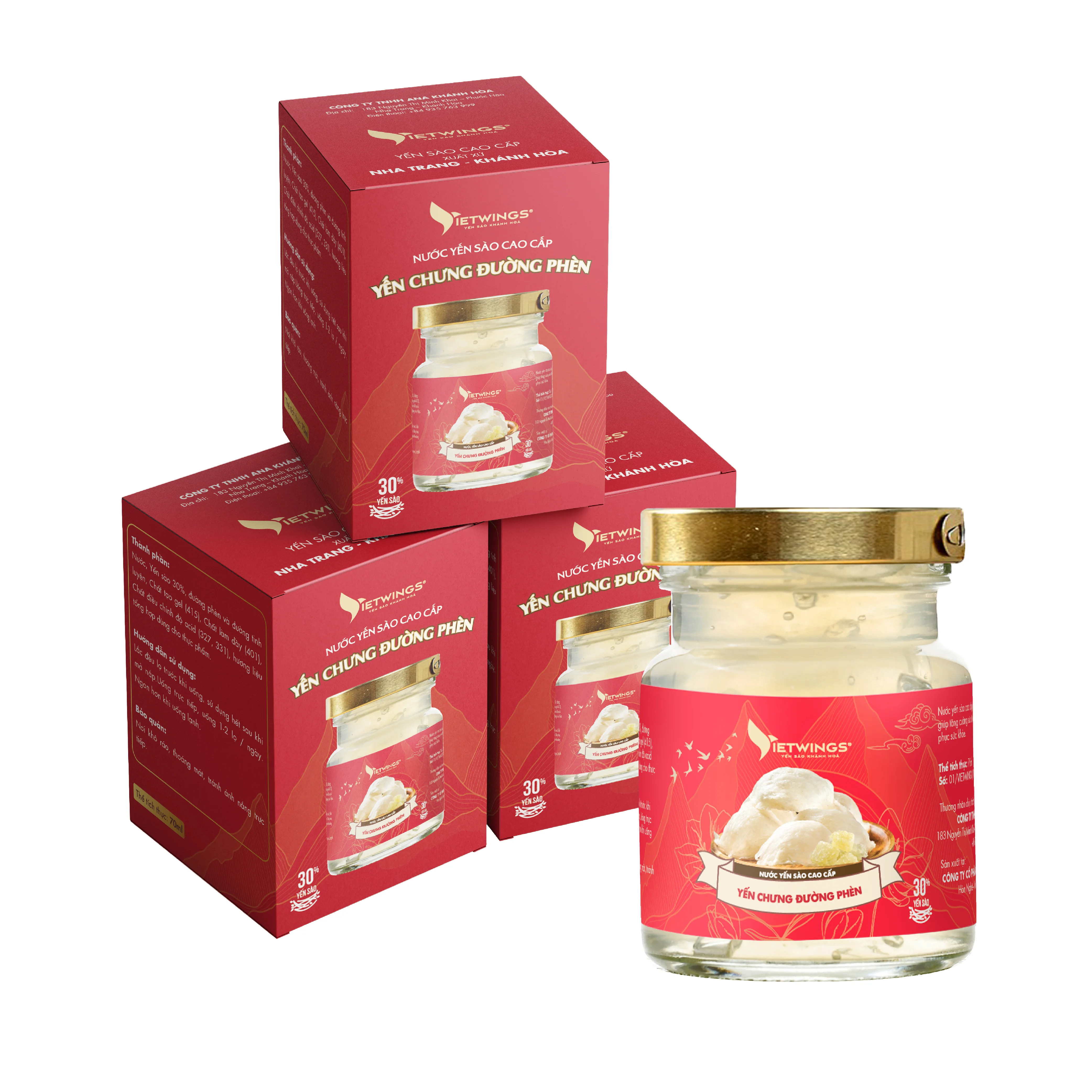 Food Beverage Bird Nest Drinks From Vietnam 70ml Nests No Preservatives Health Fast Delivery Sugar Nutritonal Supplements