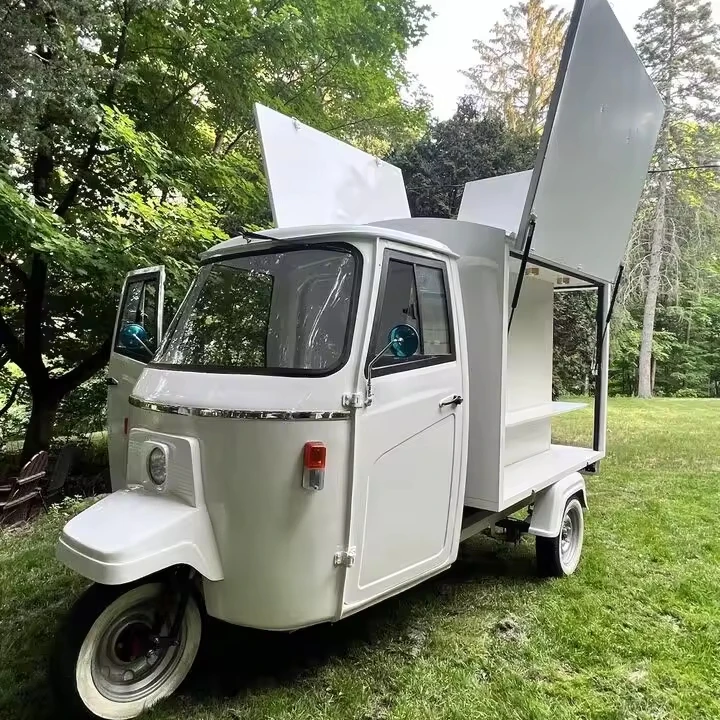 Piaggio Ape Mobile Bar Electric Food Truck Tricycle Piaggio Tuk Tuk